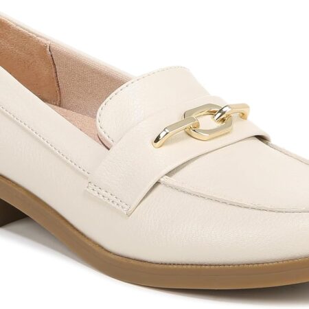 Women’s Perforated Breathable Penny Loafers – Lightweight Dress Flats