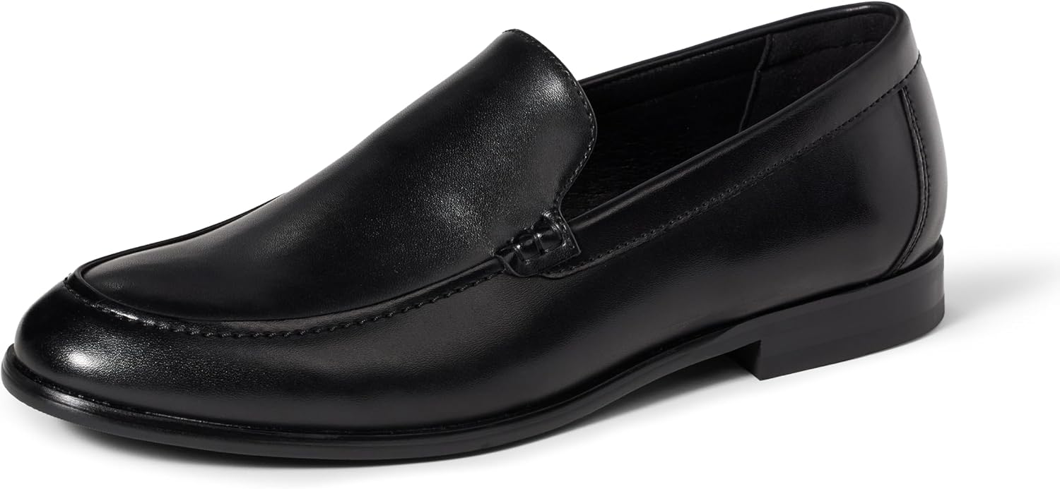 Men’s Venetian Slip-On Dress Loafers – Memory Foam Comfort Shoes