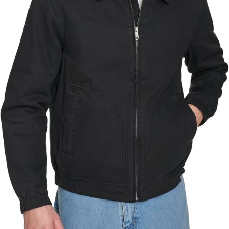 Men’s Laydown Collar Cotton Casual Jacket