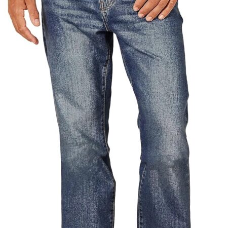 Men’s Straight Fit Stretch Denim Jeans